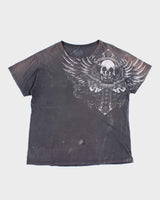 Vintage Y2k 00s Xzavier All Over Print T-shirt - XL
