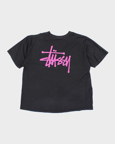 Vintage Stussy Logo T-shirt - XL