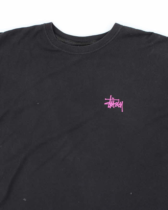 Vintage Stussy Logo T-shirt - XL