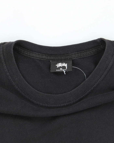 Vintage Stussy Logo T-shirt - XL