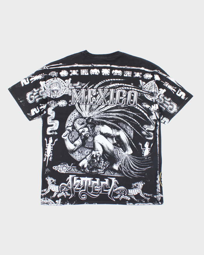 Vintage Mexico All Over Print T-shirt - XL