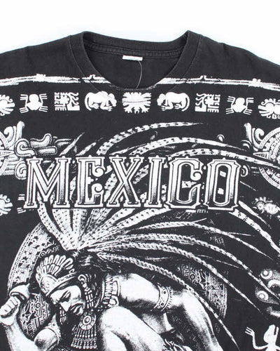 Vintage Mexico All Over Print T-shirt - XL