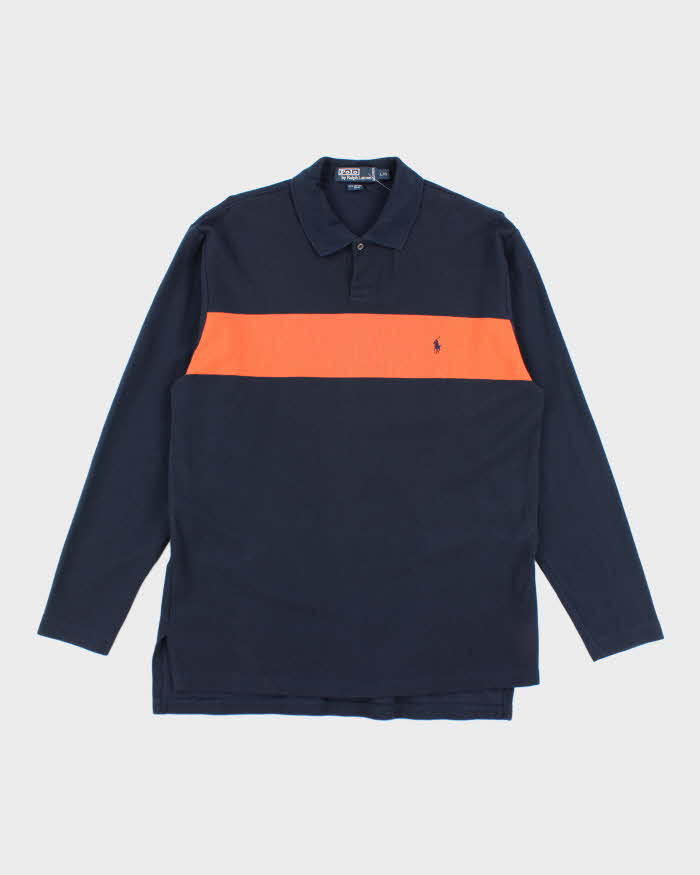 Vintage Polo By Ralph Lauren Long Sleeve Polo Shirt - L
