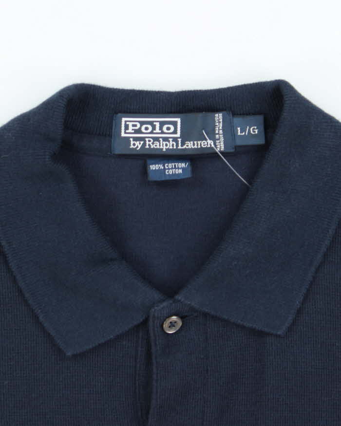 Vintage Polo By Ralph Lauren Long Sleeve Polo Shirt - L