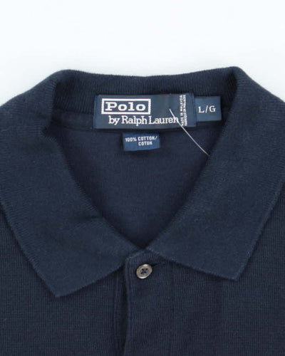 Vintage Polo By Ralph Lauren Long Sleeve Polo Shirt - L