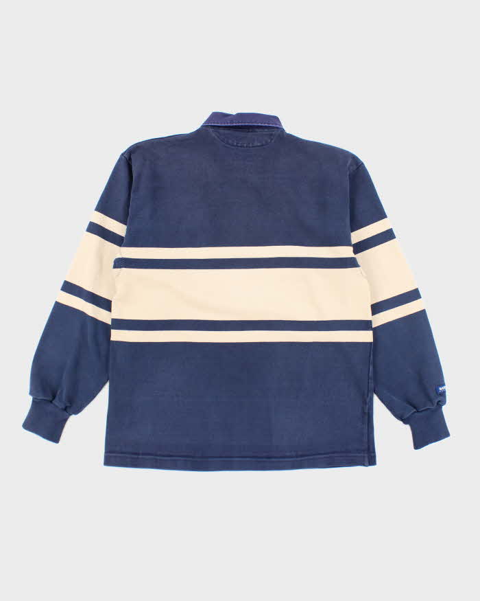 Vintage Rugby Wear Long Sleeve Polo Shirt - M