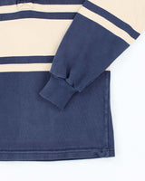 Vintage Rugby Wear Long Sleeve Polo Shirt - M