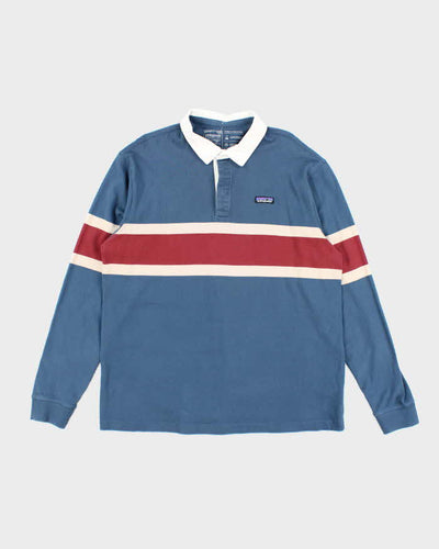 Vintage 00s Patagonia Long Sleeve Polo Shirt - XL