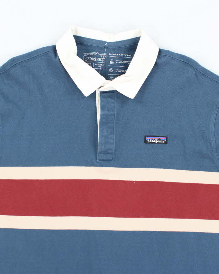 Vintage 00s Patagonia Long Sleeve Polo Shirt - XL