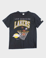 Vintage 90s Starter Los Angeles Lakers Single Stitch T-shirt - L