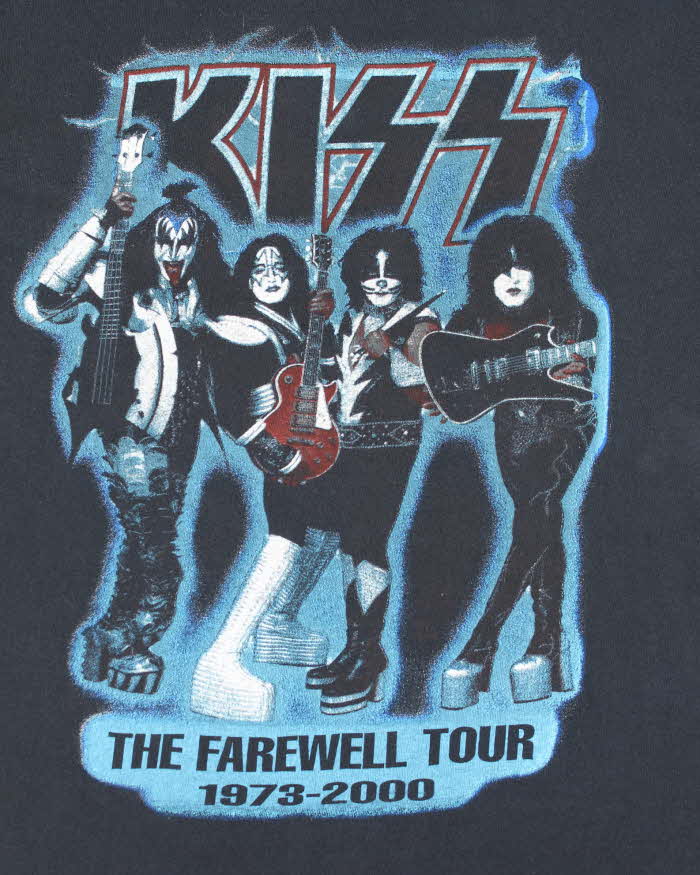 Vintage Kiss The Farewell Tour T-shirt - L