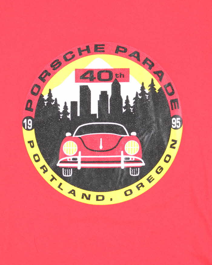 Vintage Porsche Single Stitch T-shirt - M