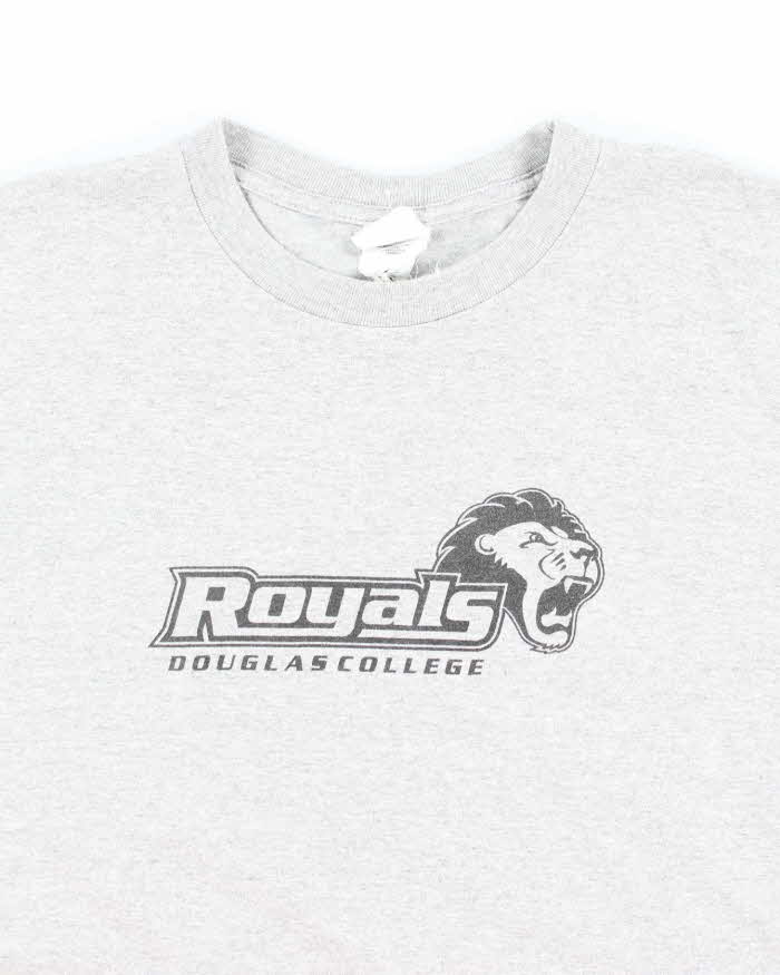 Vintage Royal Douglas College T-shirt - XL