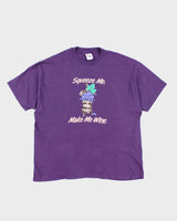 Vintage 90s Squeeze Me, Make Me Wine Single Stitch T-shirt - XXL