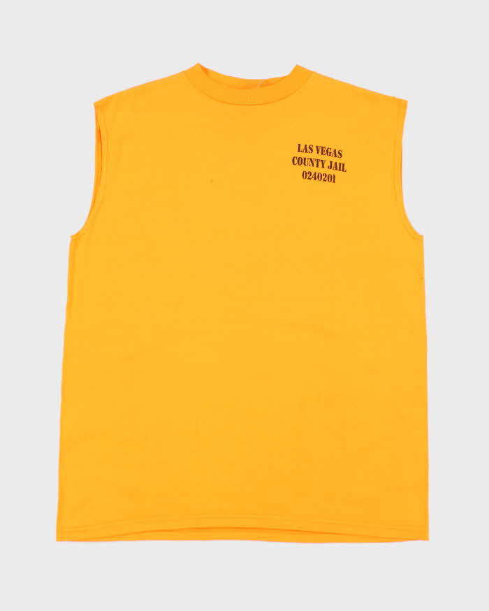 Vintage Las Vegas County Jail Sleeveless T-shirt - XL
