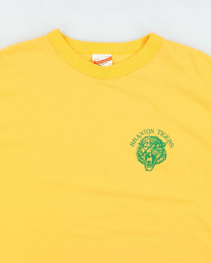Vintage 90s Branton Tigers Single Stitch T-shirt - XL