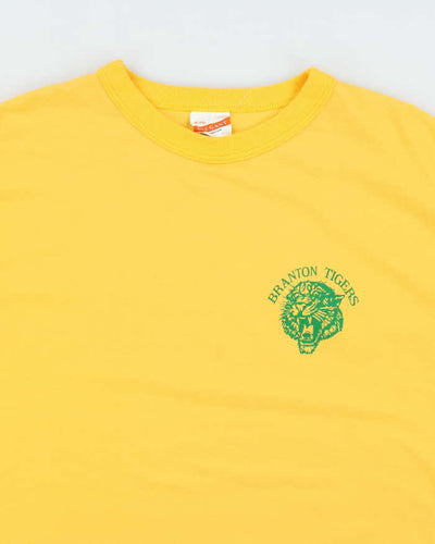 Vintage 90s Branton Tigers Single Stitch T-shirt - XL