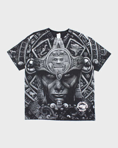Vintage Mexico All Over Print T-shirt - XL