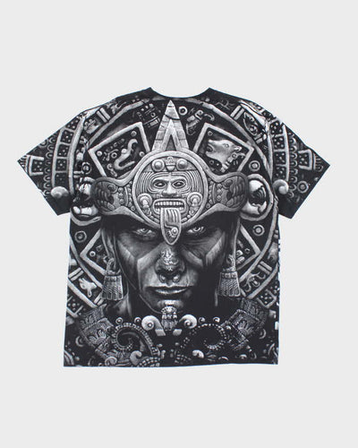 Vintage Mexico All Over Print T-shirt - XL