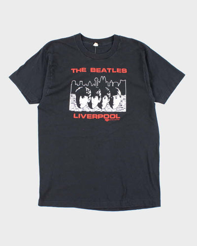 Vintage 90s The Beatles Liverpool Single Stitch T-shirt - L