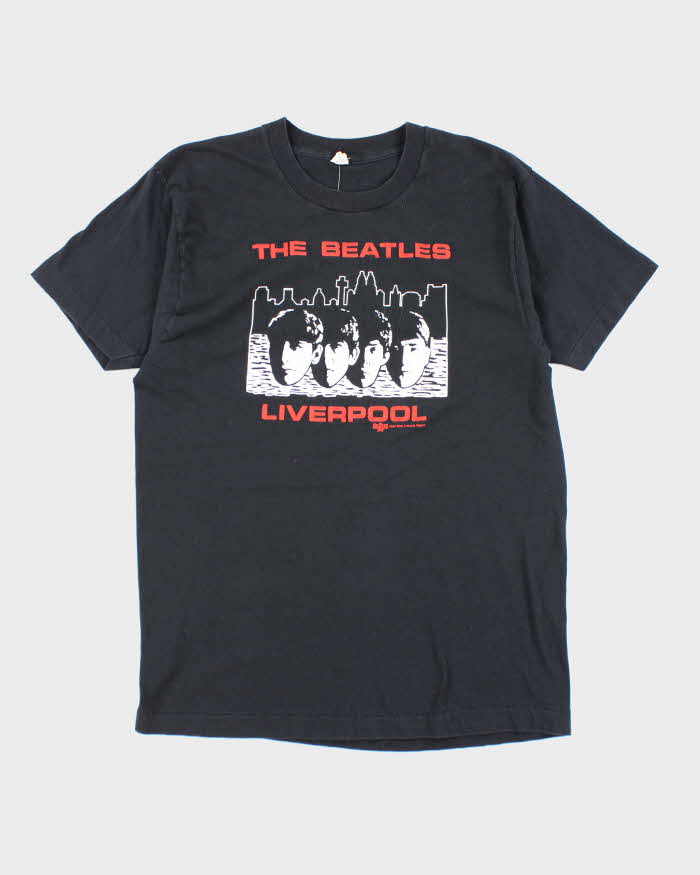 Vintage 90s The Beatles Liverpool Single Stitch T-shirt - L