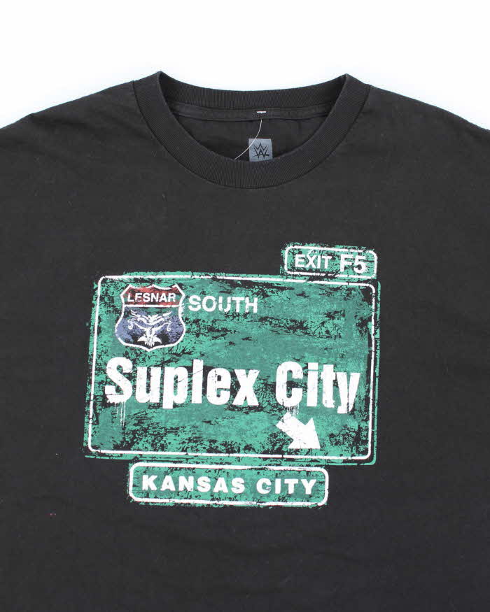 Vintage WWE Brok Lensar Suplex City T-shirt - XXL