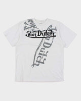 Vintage Y2k 00s Von Dutch T-shirt - L