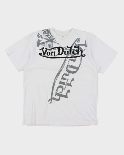 Vintage Y2k 00s Von Dutch T-shirt - L