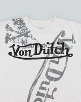 Vintage Y2k 00s Von Dutch T-shirt - L