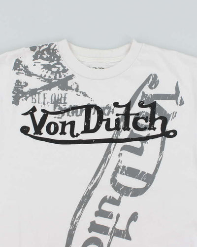 Vintage Y2k 00s Von Dutch T-shirt - L