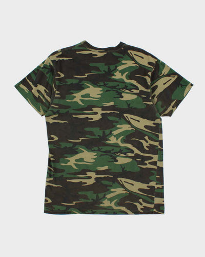 Vintage 00s TMT Camouflage T-shirt - L