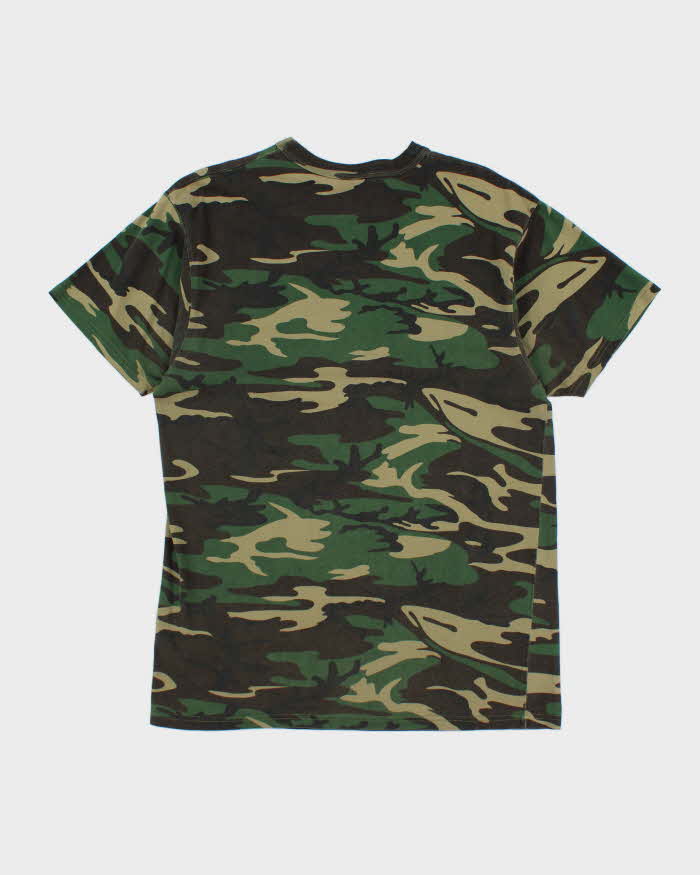 Vintage 00s TMT Camouflage T-shirt - L