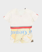 Vintage 2000's Dolce &amp; Gabbana All Over Print Coca Cola T-Shirt - M