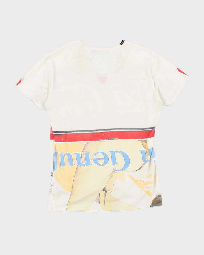 Vintage 2000's Dolce &amp; Gabbana All Over Print Coca Cola T-Shirt - M
