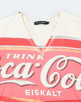 Vintage 2000's Dolce &amp; Gabbana All Over Print Coca Cola T-Shirt - M