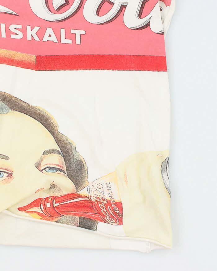 Vintage 2000's Dolce &amp; Gabbana All Over Print Coca Cola T-Shirt - M