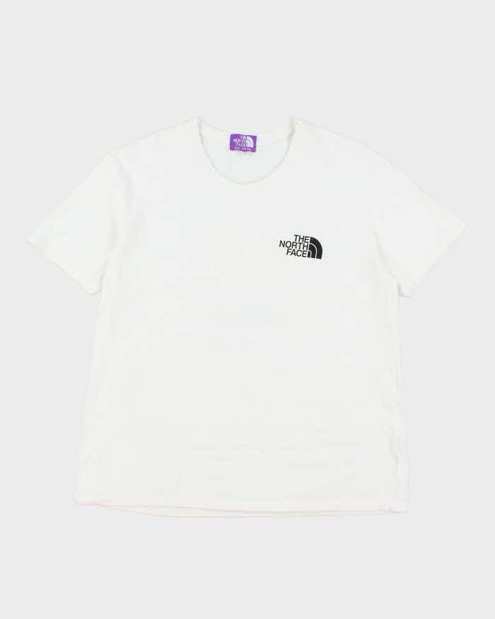 Vintage The North Face Purple Label Small Logo T-Shirt - XXXL
