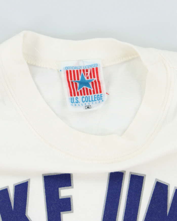 Vintage 90's Duke University Graphic Long Sleeve T-Shirt - M