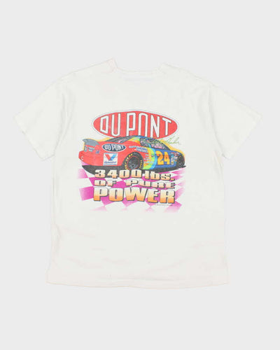 Vintage 90's Du Point Refinish Racing Graphic T-Shirt - XL