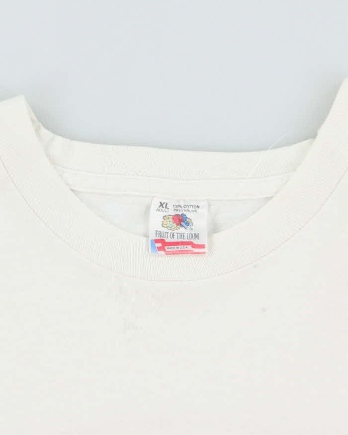 Vintage 90's Du Point Refinish Racing Graphic T-Shirt - XL