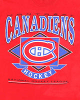 Vintage 90's Montreal Canadians Hockey Graphic T-Shirt - S