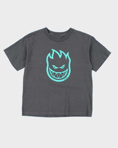 Vintage Spitfire Skateboards Big Flame Face Graphic T-Shirt - S