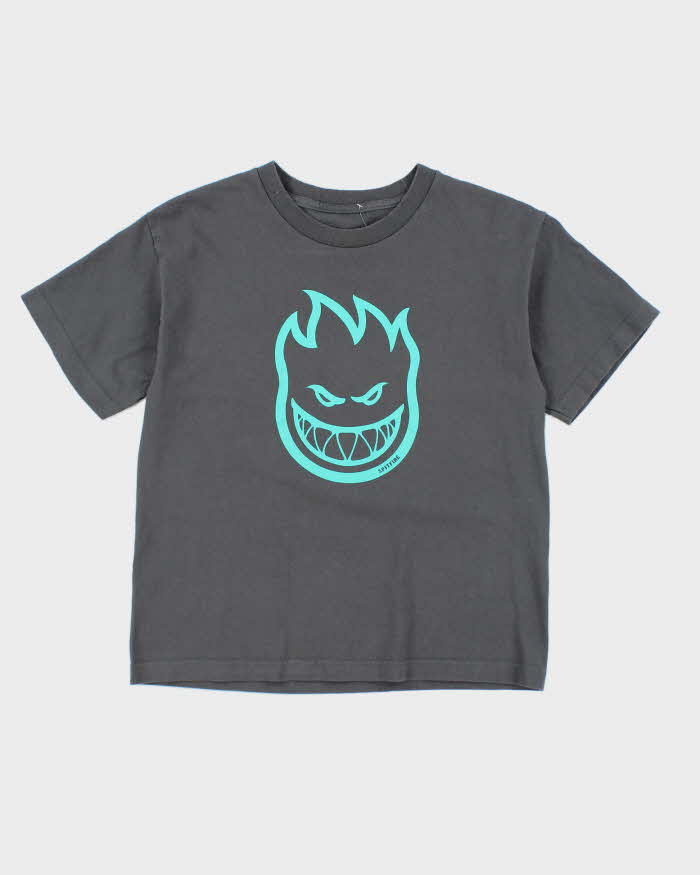 Vintage Spitfire Skateboards Big Flame Face Graphic T-Shirt - S
