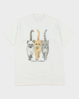 Vintage 90's Three Mouse Cats Graphic T-Shirt - M