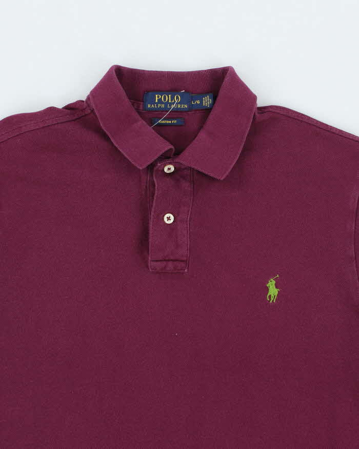 Vintage 2000's Ralph Lauren Small Logo Polo Shirt - L