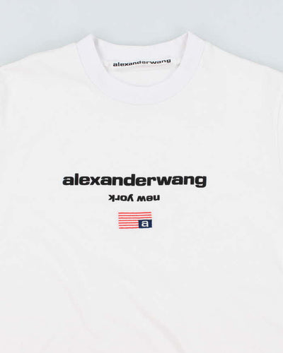 Vintage Alexander Wang Spell Out Graphic T-Shirt - M