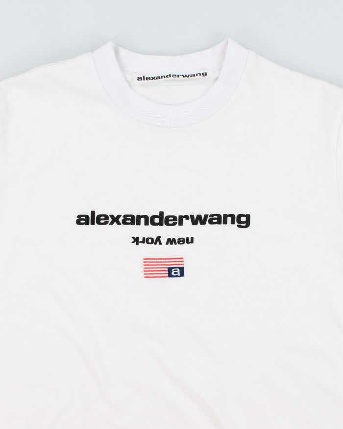 Vintage Alexander Wang Spell Out Graphic T-Shirt - M