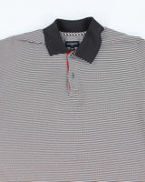 Vintage 2000's Burberry Golf Striped Lightweight Polo Shirt - M