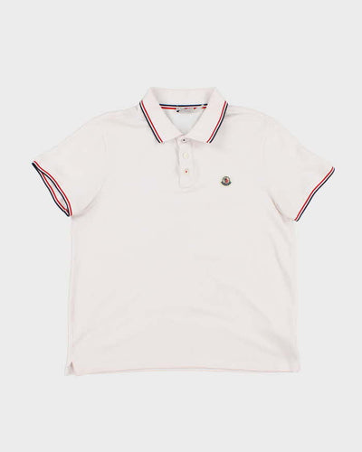 Vintage Moncler Small Badge Polo Shirt - S