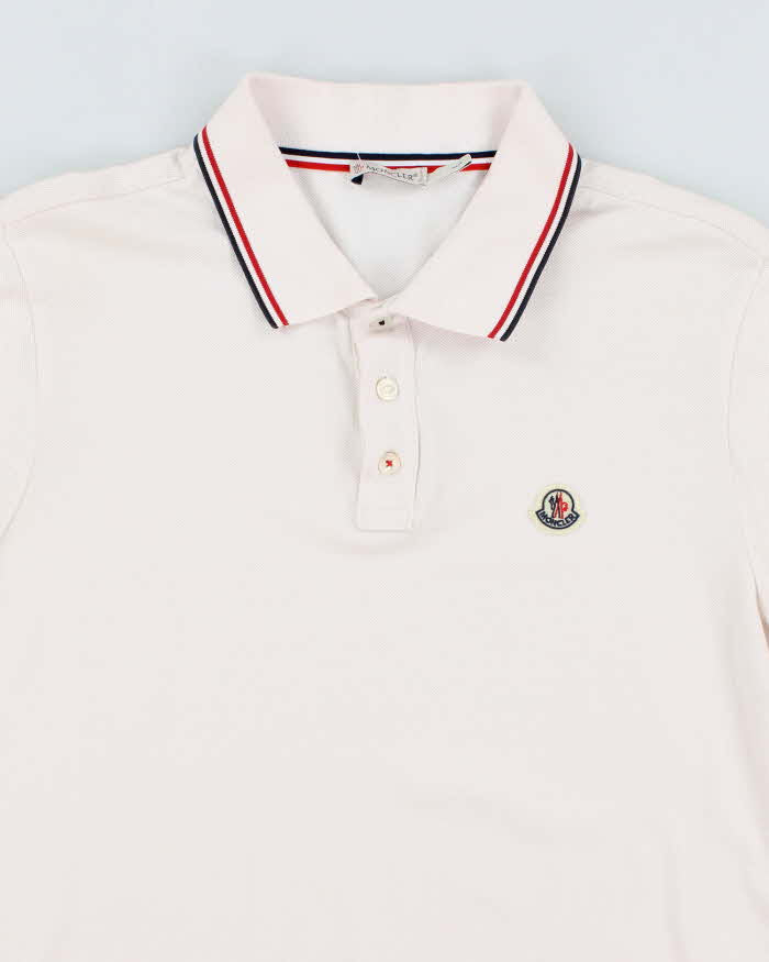 Vintage Moncler Small Badge Polo Shirt - S